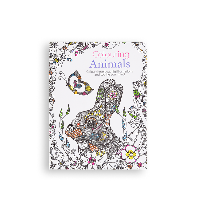 Adult Colouring Book - Colouring Animals