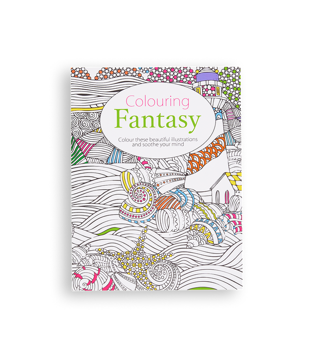 Adult Colouring Book - Colouring Fantasy