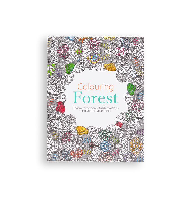 Adult Colouring Book - Colouring Forest