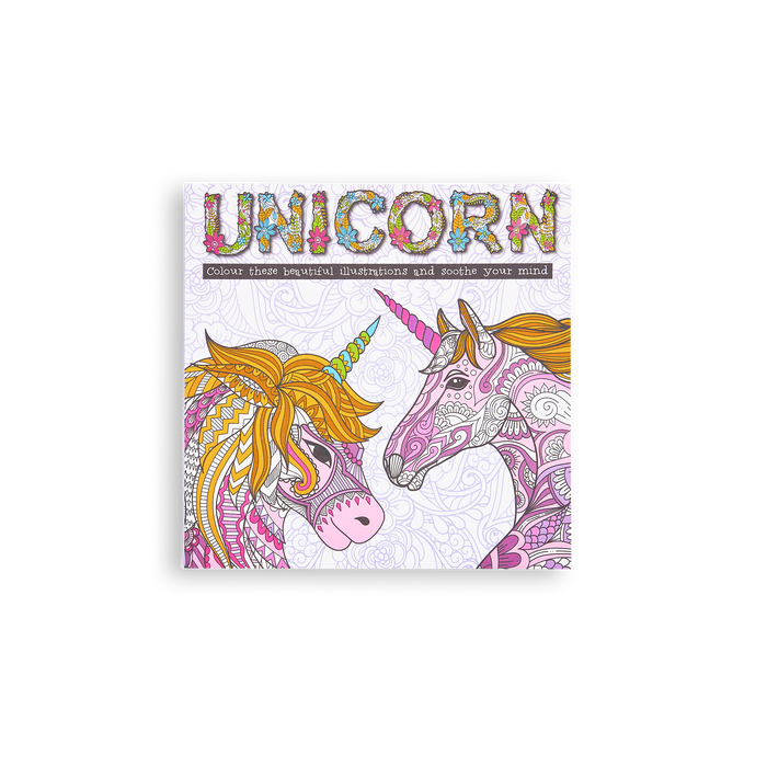 Adult Colouring Book - Unicorn