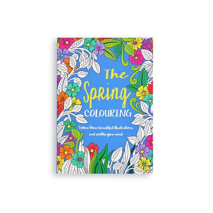 Adult Colouring Book - The Spring Colouring
